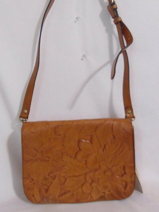 Patricia Nash Handbags - Patricia Nash Deep Embossed Flap Crossbody